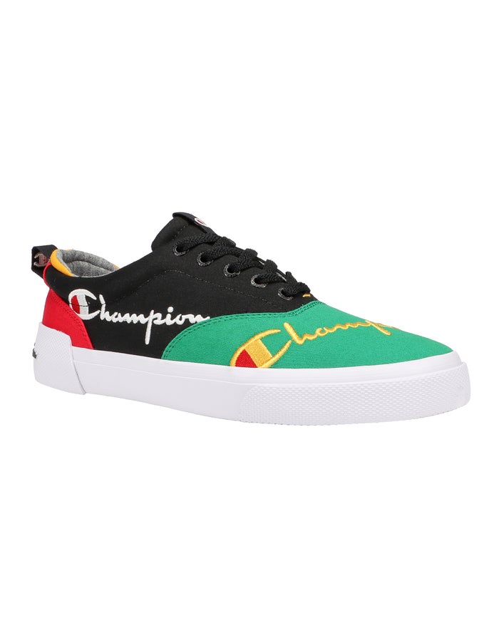 Zapatillas Champion Hombre - Swipe Colorblock ( Verde/Negras ) 5034198-XV